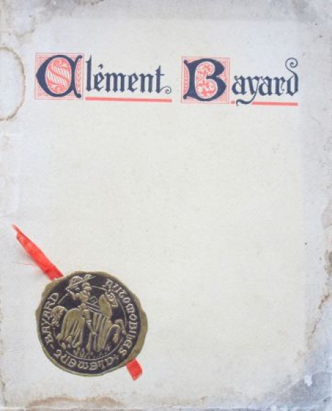 Clement-Bayard Automobiles Modelprogram 1914 Carbrochure (2674)
